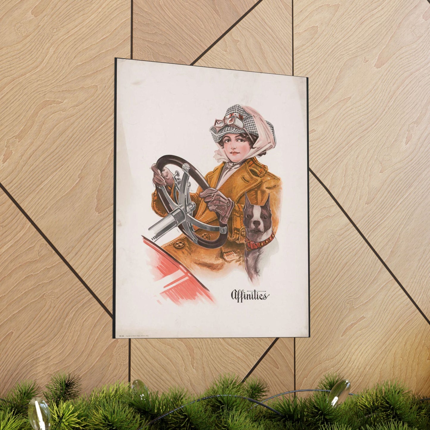 Affinities - Print, Library of Congress collection High Quality Matte Wall Art Poster for Home, Office, Classroom