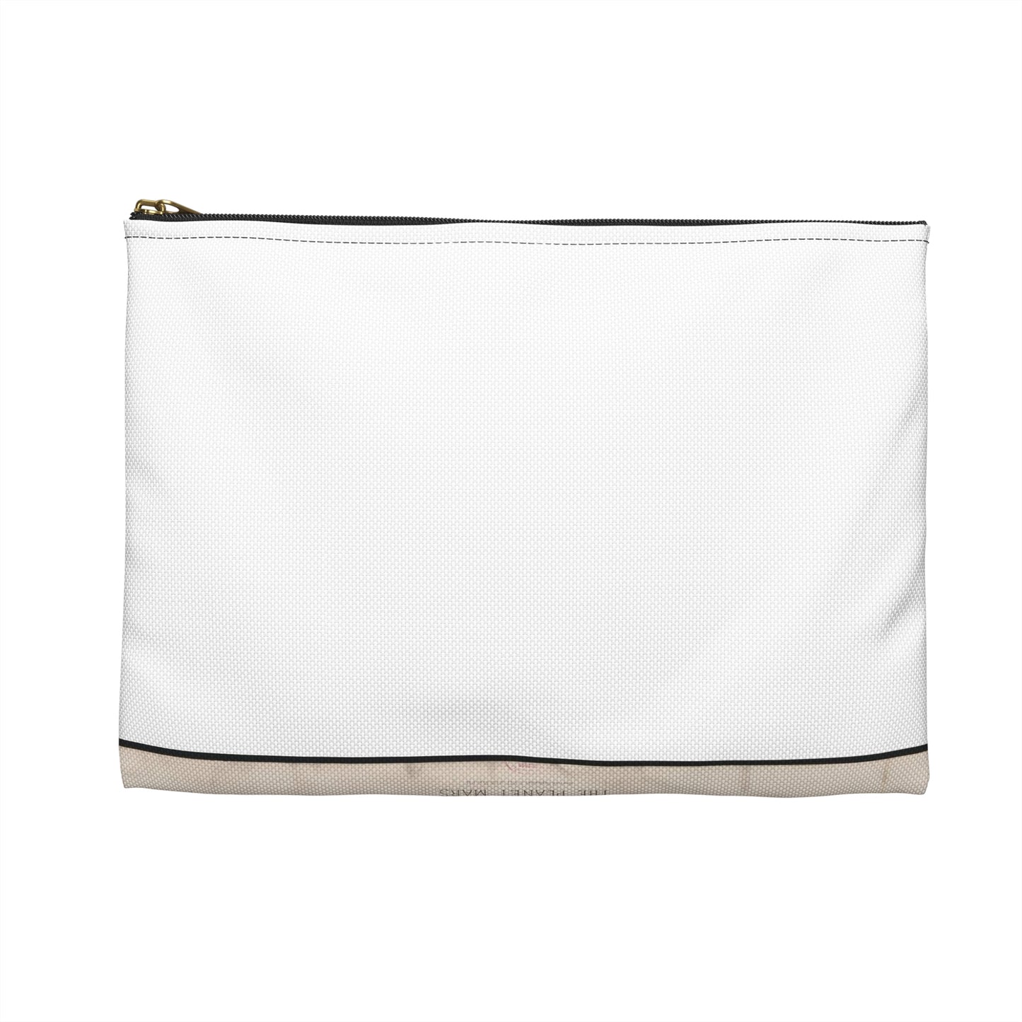 The planet Mars, observed September 3, 1877, at 11h. 55m. P.M Large Organizer Pouch with Black Zipper