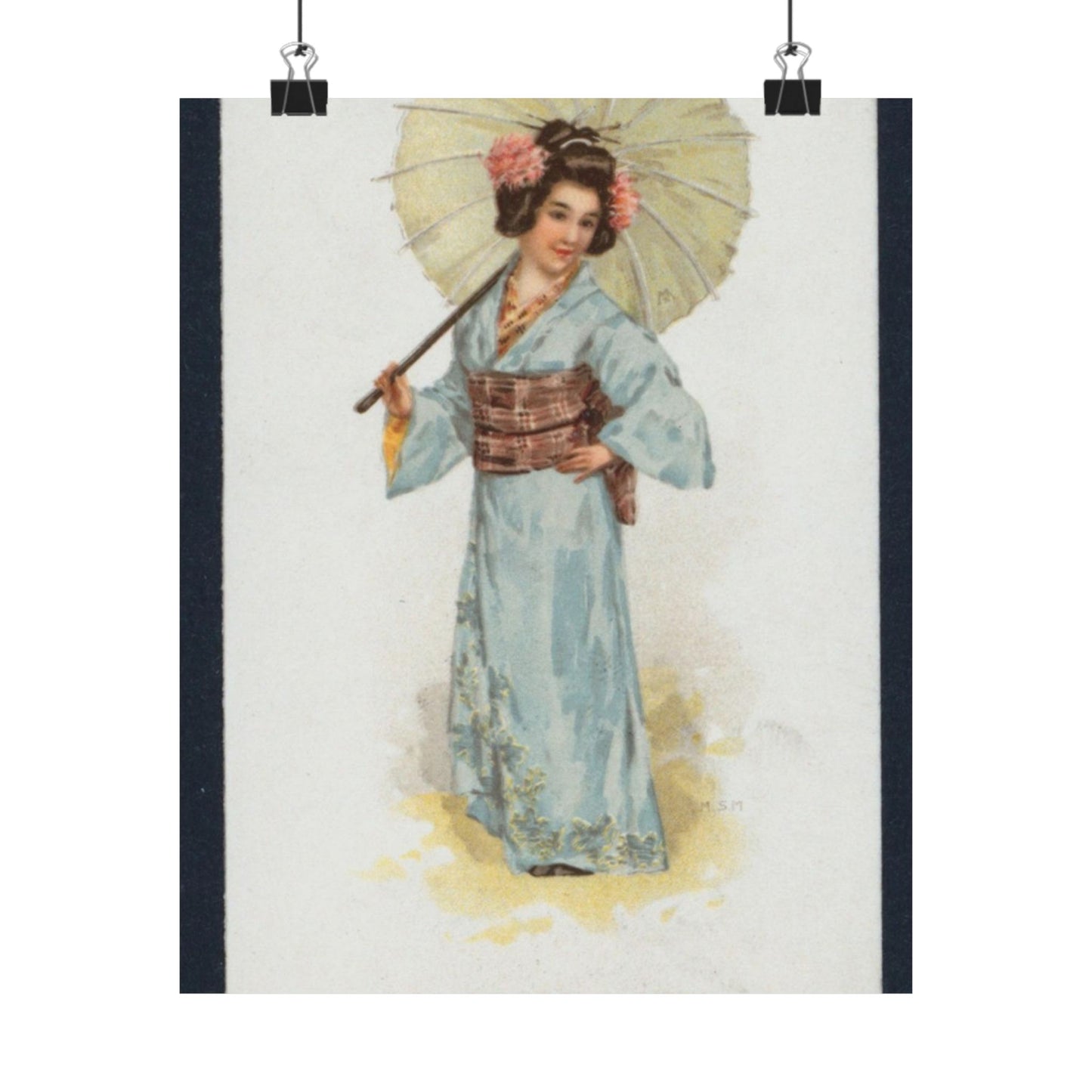 TEA [held by] JAPANESE TEA ROOM [at] "CONGRESS HOTEL, CHICAGO IL" (REST;) High Quality Matte Wall Art Poster for Home, Office, Classroom