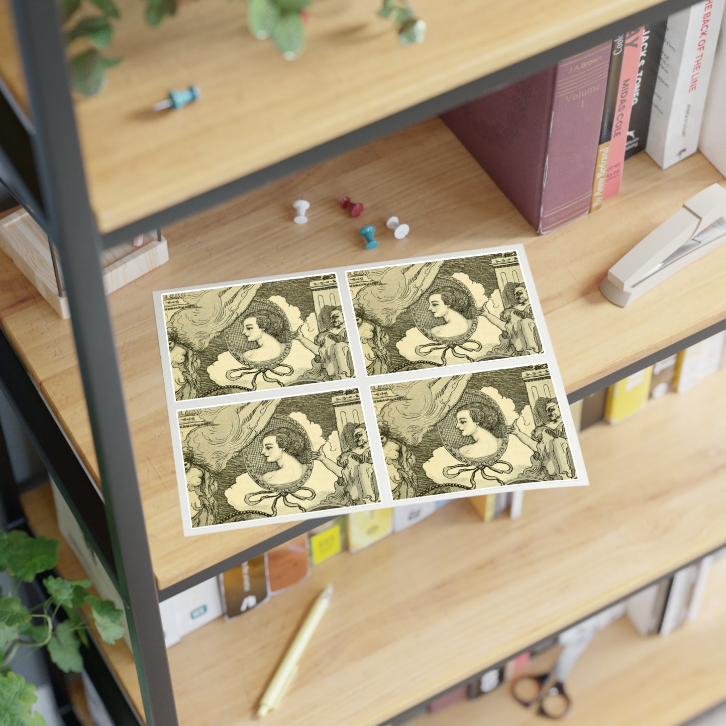 Aubrey Beardsley - The Savoy (1896) (14779244431) Laminated UV Protective Vinyl Stickers