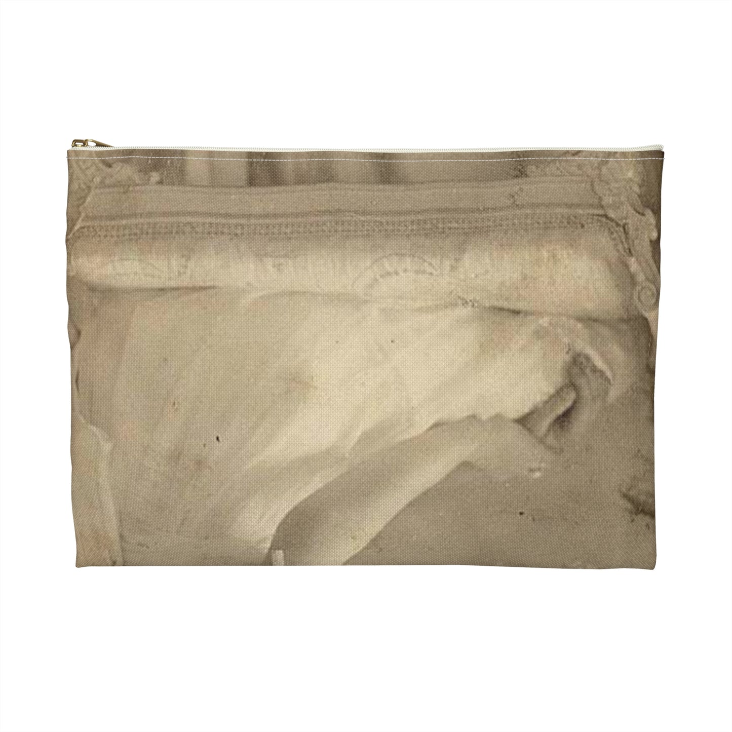 Tatyana Nikolaevna 1914 - Public domain portrait print Large Organizer Pouch with Black Zipper
