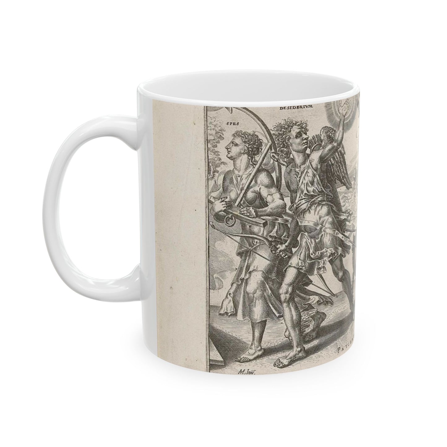 Dirck Volckertsz Coornhert - Triomf van de lijdzaamheid (Patientia) Beautiful Novelty Ceramic Coffee Mug 11oz