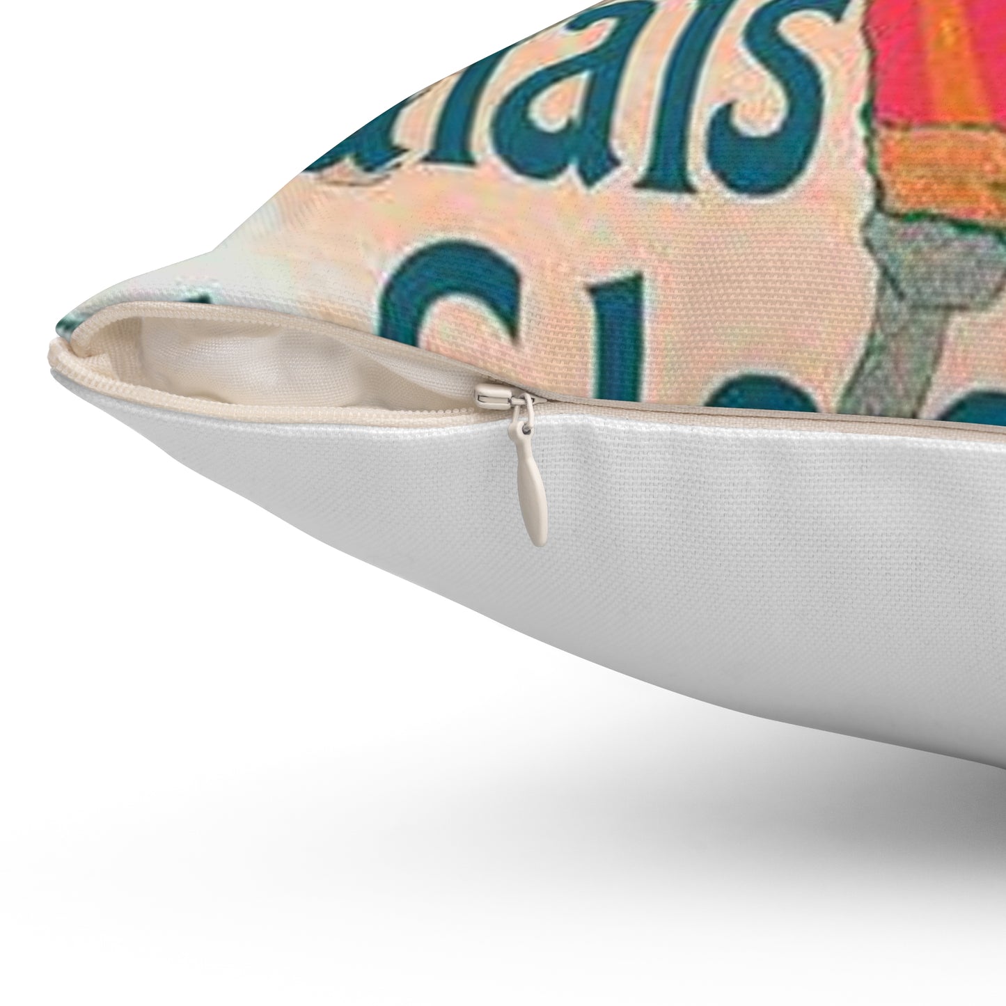 Nouvelle affiche pour le "Palais de Glace". Decorative Accent Square Pillow