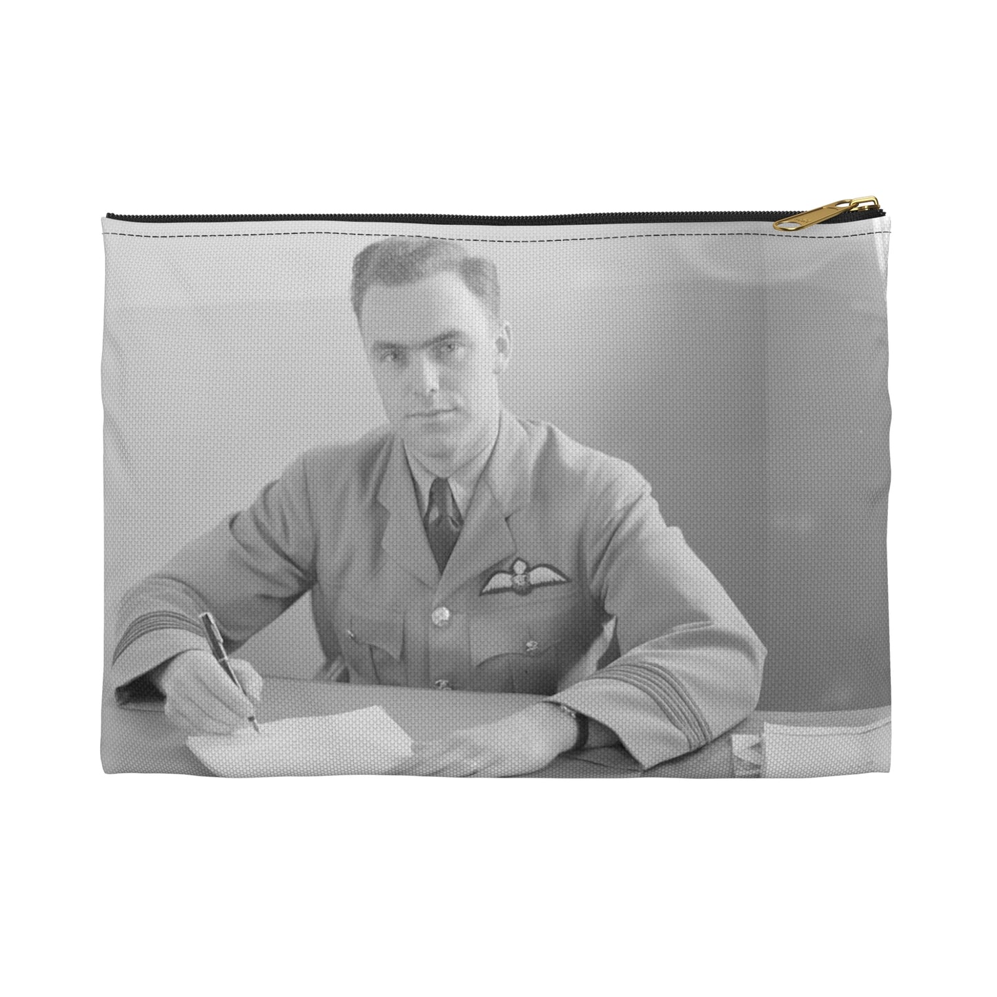 Unidentified Man, about 1940-1944 Large Organizer Pouch with Black Zipper