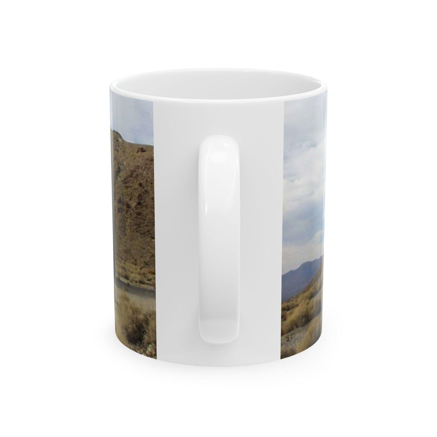 Death Valley Scenic Byway - An Abandoned Structure in Rhyolite Beautiful Novelty Ceramic Coffee Mug 11oz