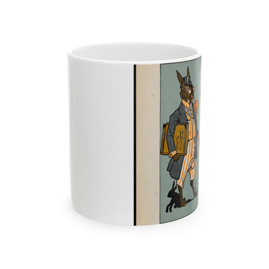 Mr. Bunny, his book by Adam L. Sutton Beautiful Novelty Ceramic Coffee Mug 11oz