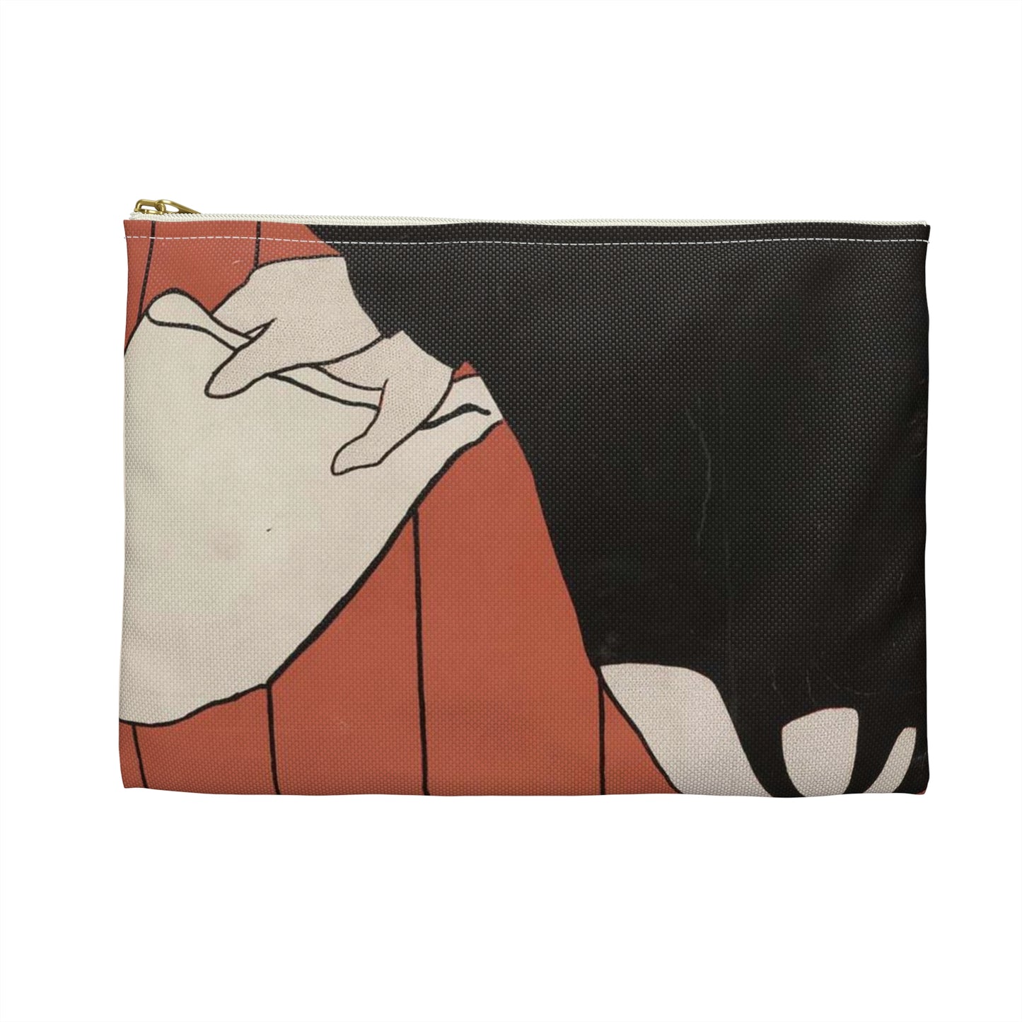 The Boston Sunday Hearld - ladies want it Feb. 24 / Boston Eng. Co. ; E. Reed. Large Organizer Pouch with Black Zipper