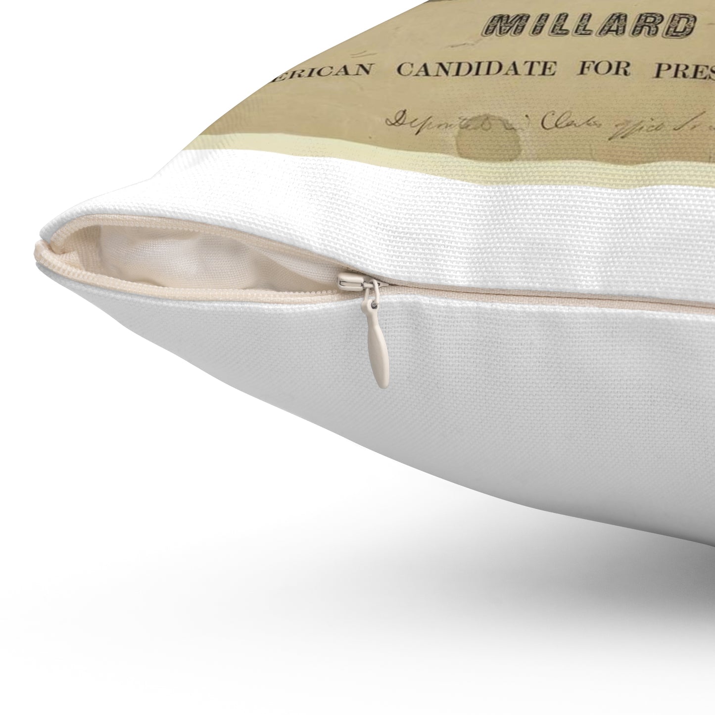 Millard Fillmore, American candidate for president of the United States Decorative Accent Square Pillow