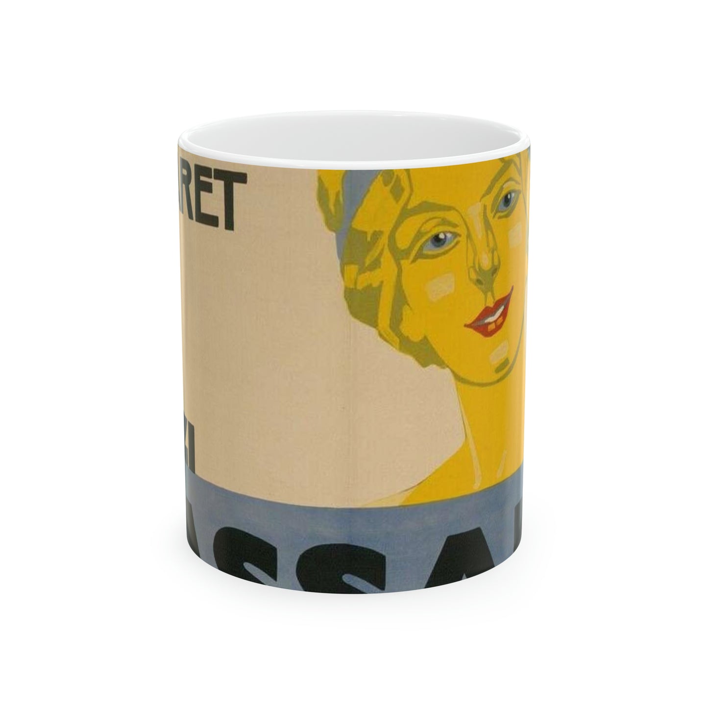 Putzi Cassani - Linden-Cabaret - Jo Steiner, 1913 Beautiful Novelty Ceramic Coffee Mug 11oz