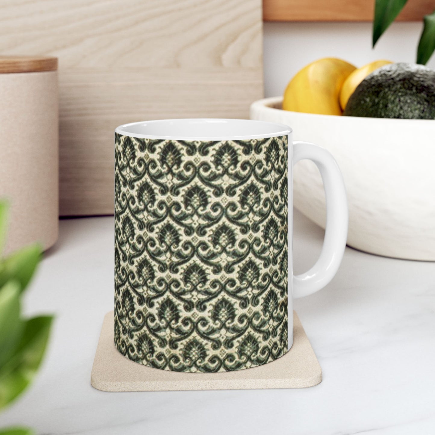 Panels of velvet - Public domain dedication museum photo Beautiful Novelty Ceramic Coffee Mug 11oz