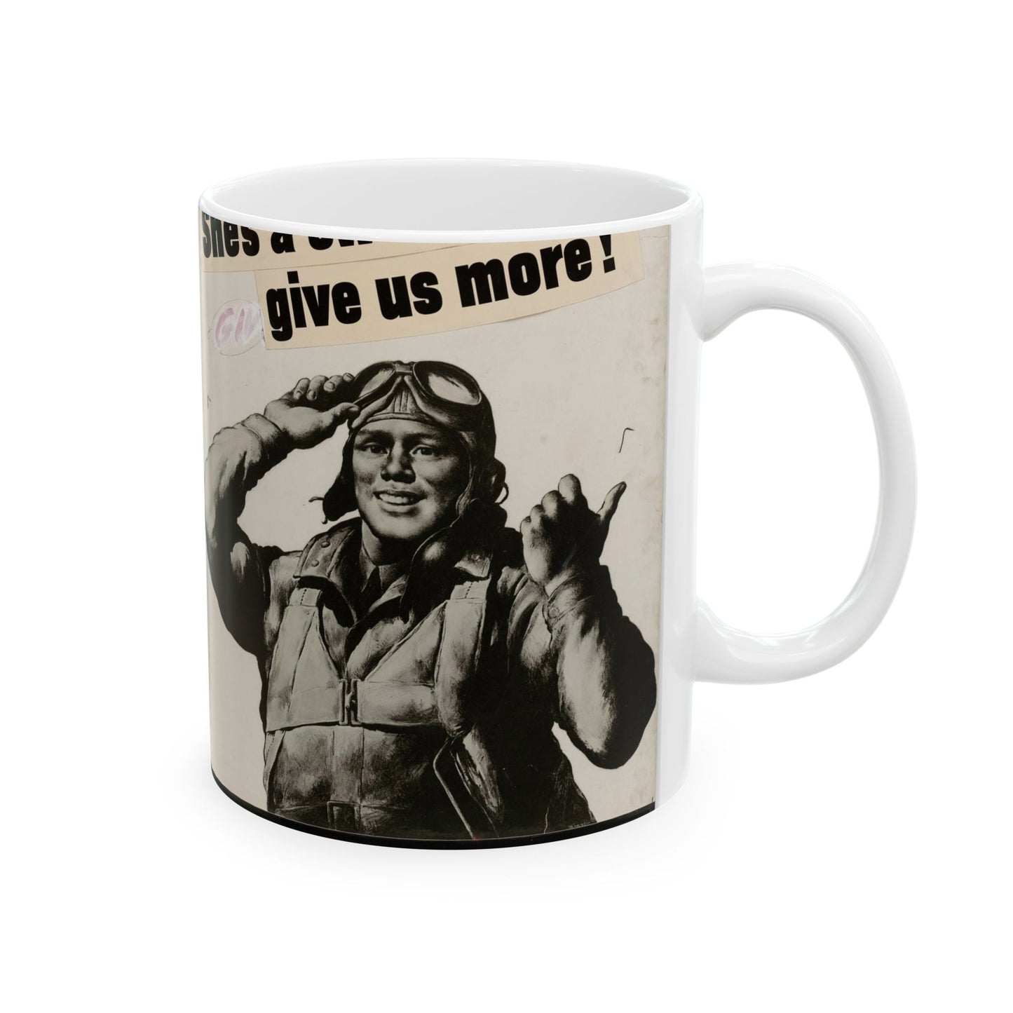 She's a swell plane - give us more!  MORE PRODUCTION [Riggs] Beautiful Novelty Ceramic Coffee Mug 11oz