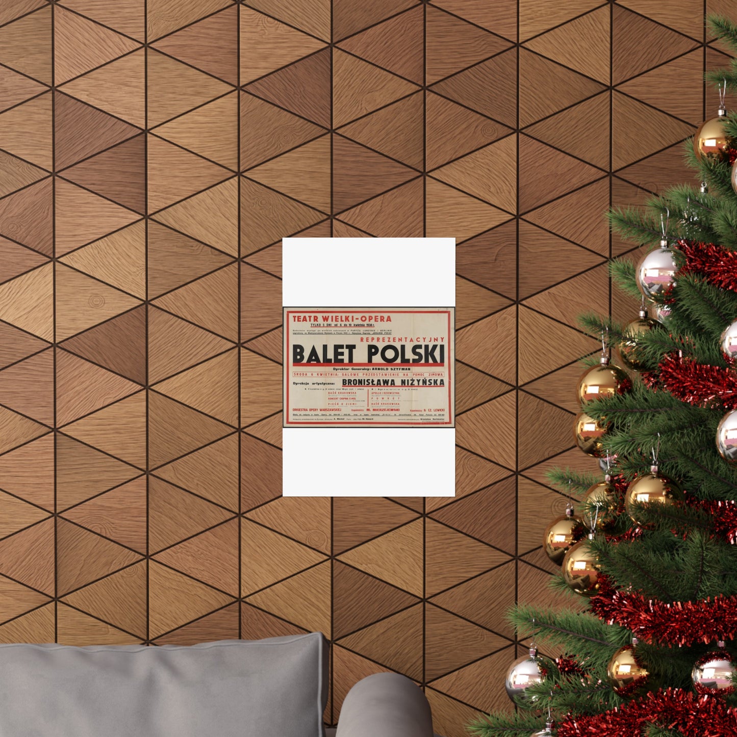 Balet Polski [2] High Quality Matte Wall Art Poster for Home, Office, Classroom