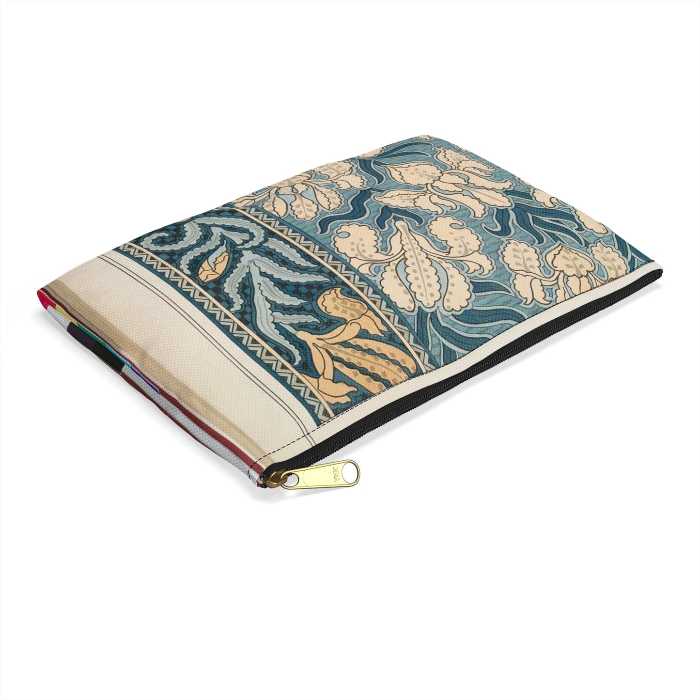 Iris, E. Hervegh. Eugene Grasset, compiler Large Organizer Pouch with Black Zipper