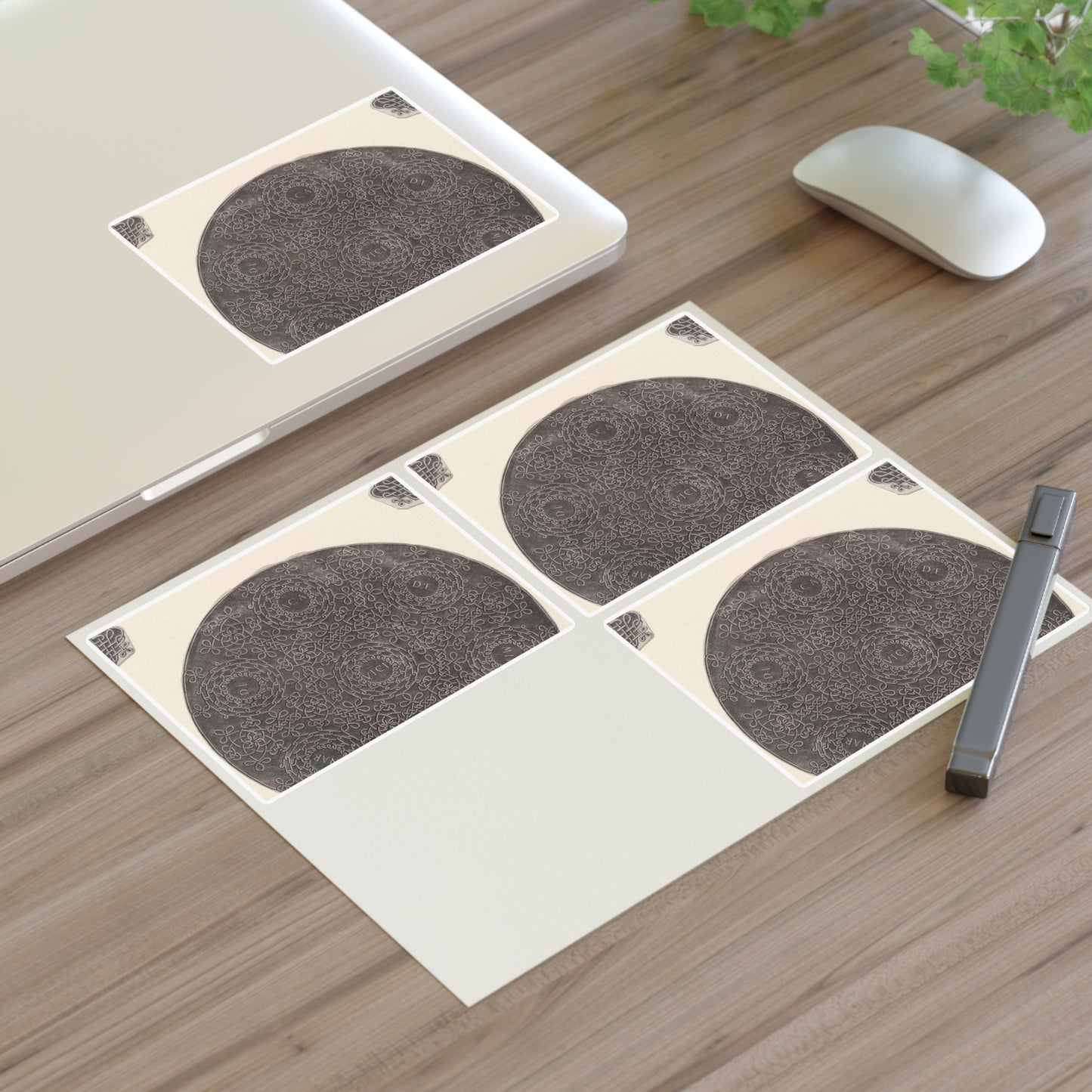 Leonardo da Vinci - Fourth Knot Laminated UV Protective Vinyl Stickers