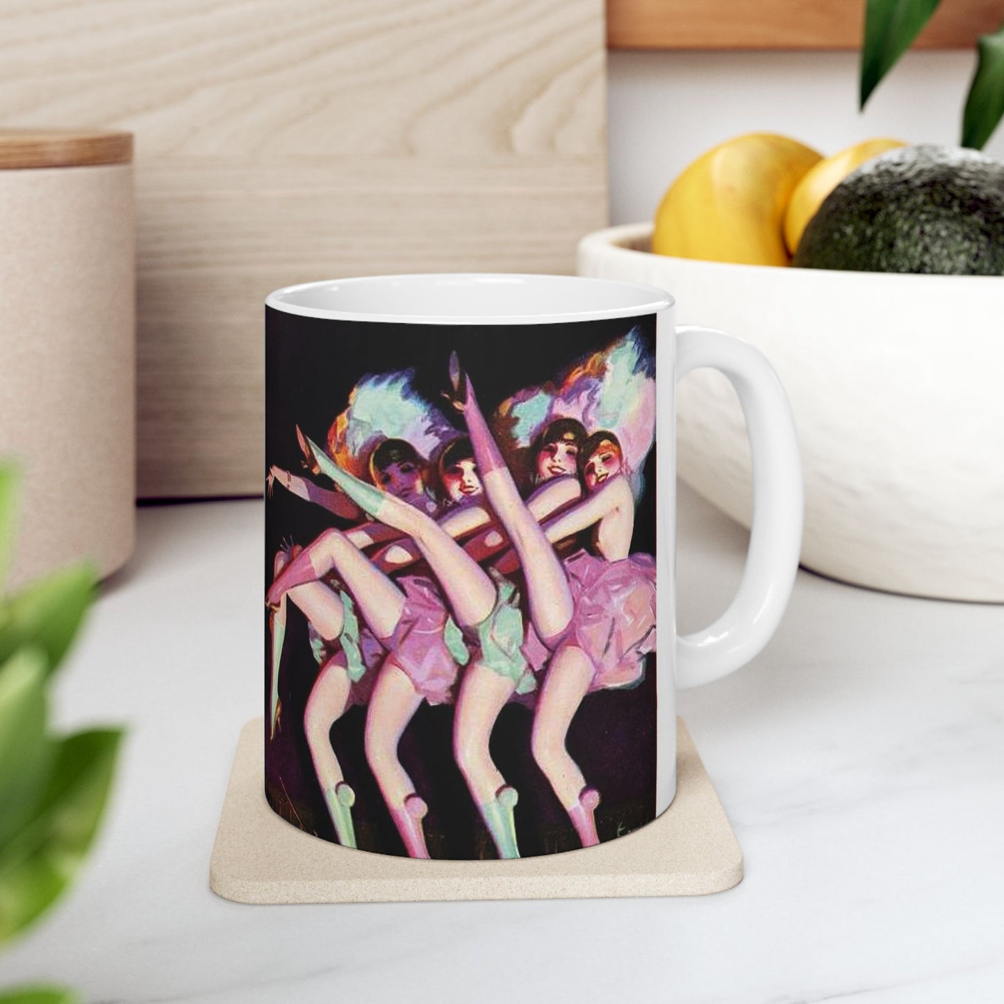 JudgeMagazine18Oct1924 - Art Deco public domain image Beautiful Novelty Ceramic Coffee Mug 11oz