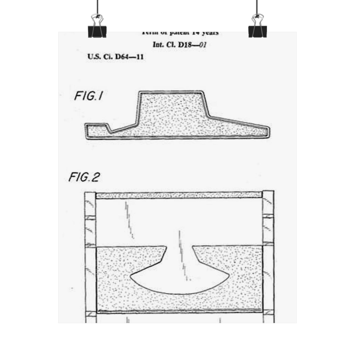 Patent drawing - Olympia-Traveller - . Public domain  image High Quality Matte Wall Art Poster for Home, Office, Classroom