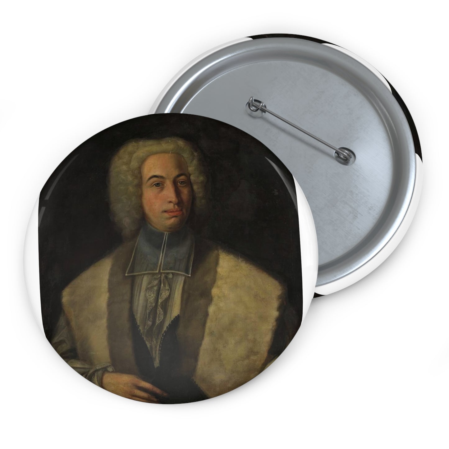 Ph. Engelhard - Portret van Arnold Schuil van Walhorn jr. - 1000997 - Bonnefanten Museum Pin Buttons with Crisp Design