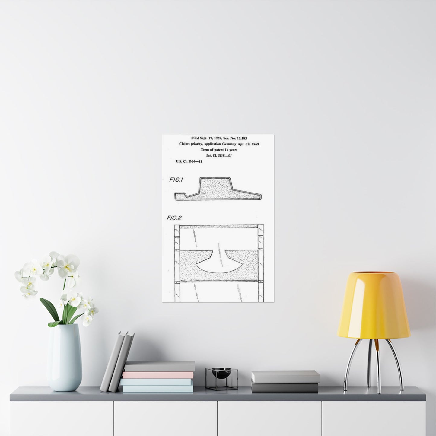 Patent drawing - Olympia-Traveller - . Public domain  image High Quality Matte Wall Art Poster for Home, Office, Classroom