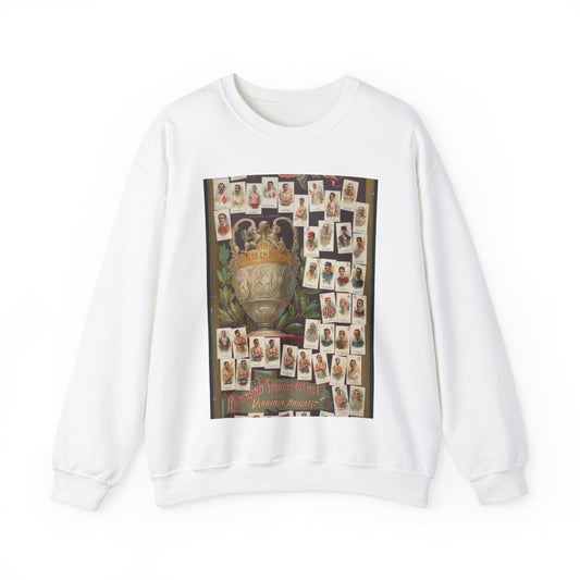 Allen & Ginter. Richmond, Virginia Richmond straight cut no. 1 cigarettes Virginia brights. The worlds champions second series White Heavy Blend Adult Crew Neck SweatShirt