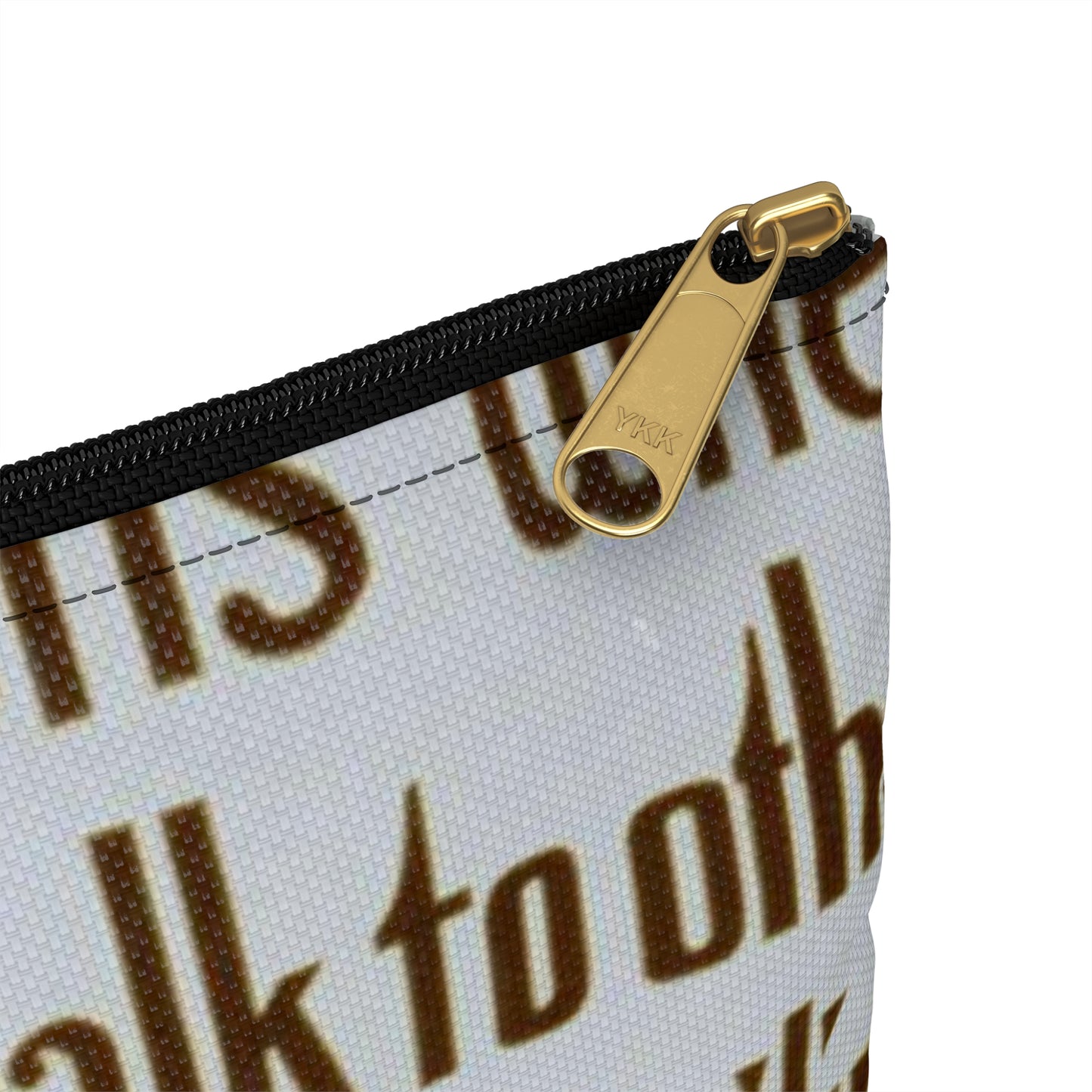 This happens when you talk to others about ship sailings Let's make New Orleans a safe port of departure / / John McCrady. Large Organizer Pouch with Black Zipper