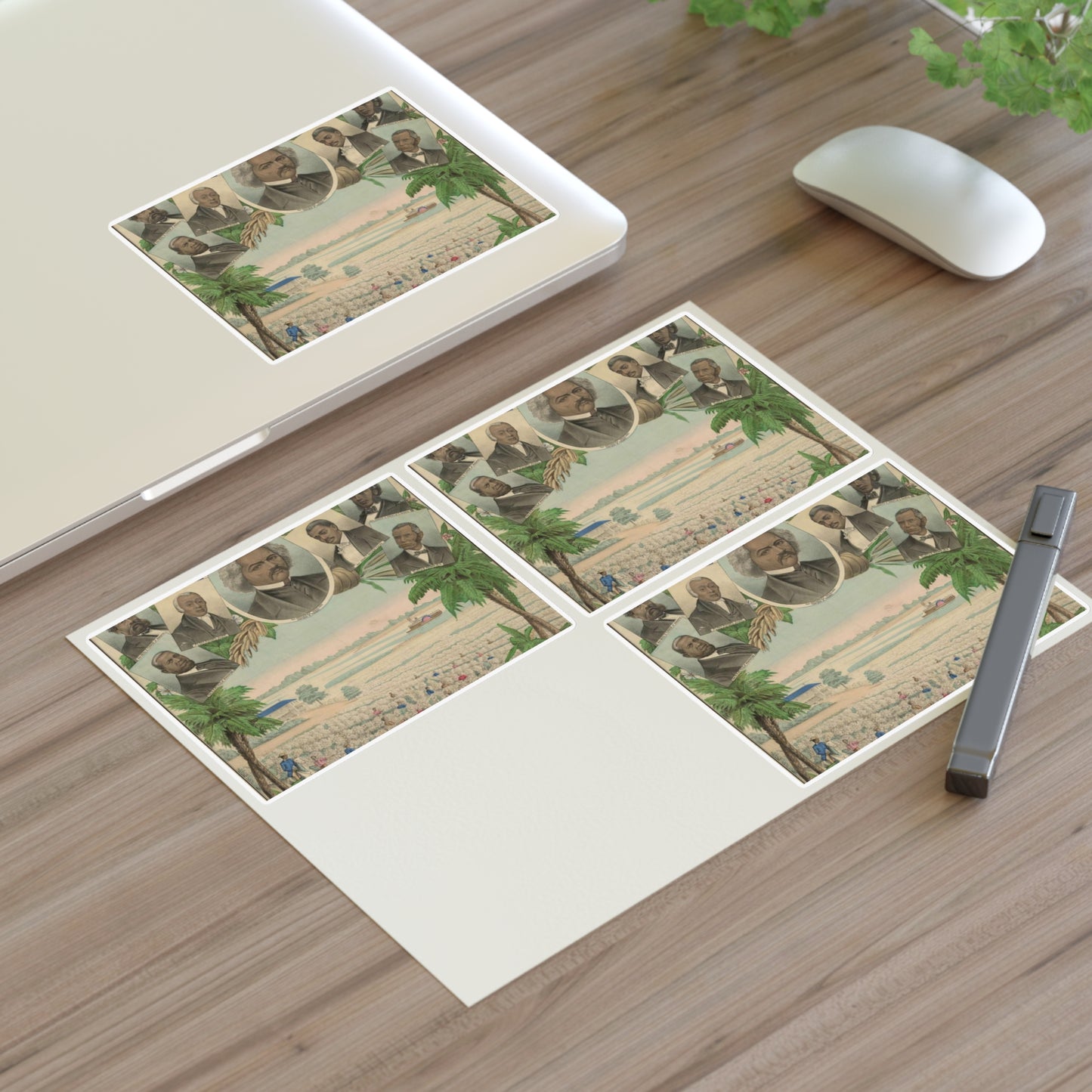 From the plantation to the Senate Laminated UV Protective Vinyl Stickers