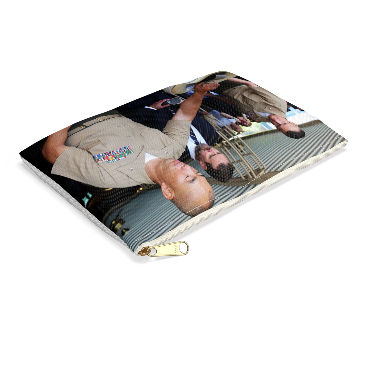 Lieutenant Colonel Brian S. Middleton, commanding officer Large Organizer Pouch with Black Zipper