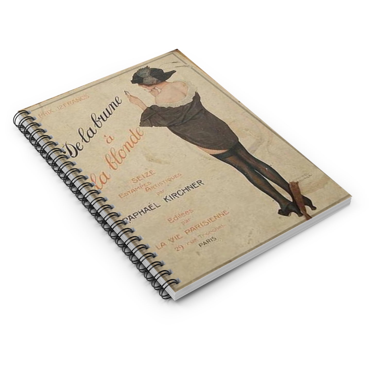 Kirchner - from-brown-to-blonde Spiral Bound Ruled Notebook with Printed Cover
