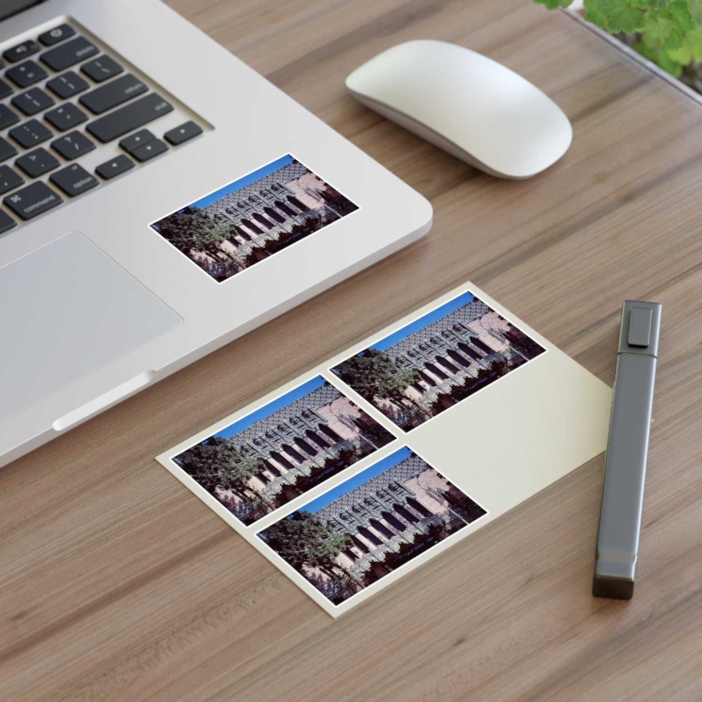 Photographs of buildings in Los Angeles, California and the surrounding area Laminated UV Protective Vinyl Stickers