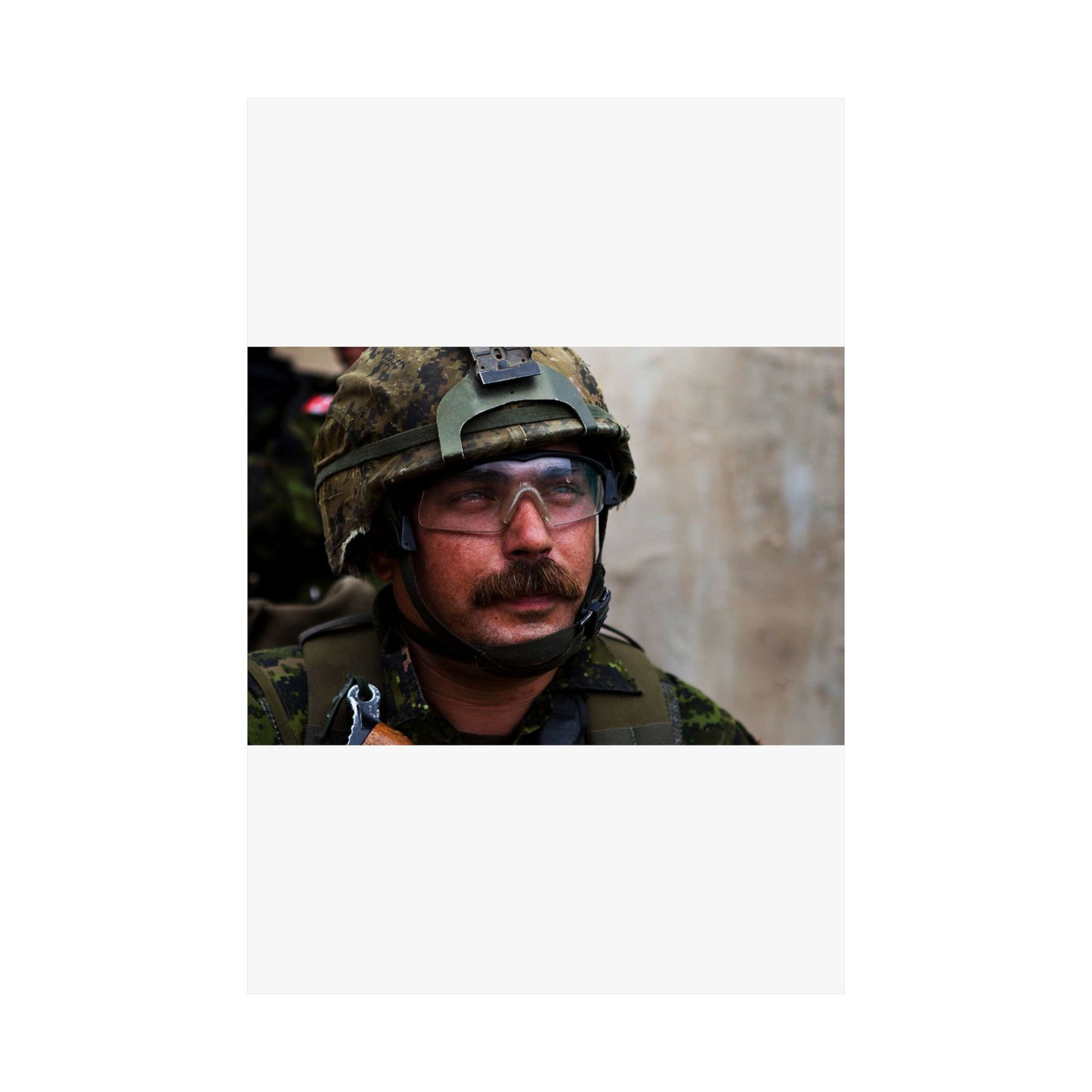 Cpl. Dean Disotell, a heavy-machine gunner with Company High Quality Matte Wall Art Poster for Home, Office, Classroom
