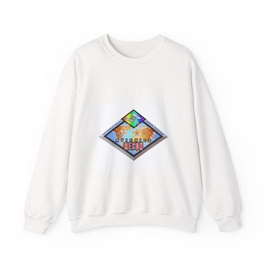 Logo for the International Space Station Avionics Recon team White Heavy Blend Adult Crew Neck SweatShirt