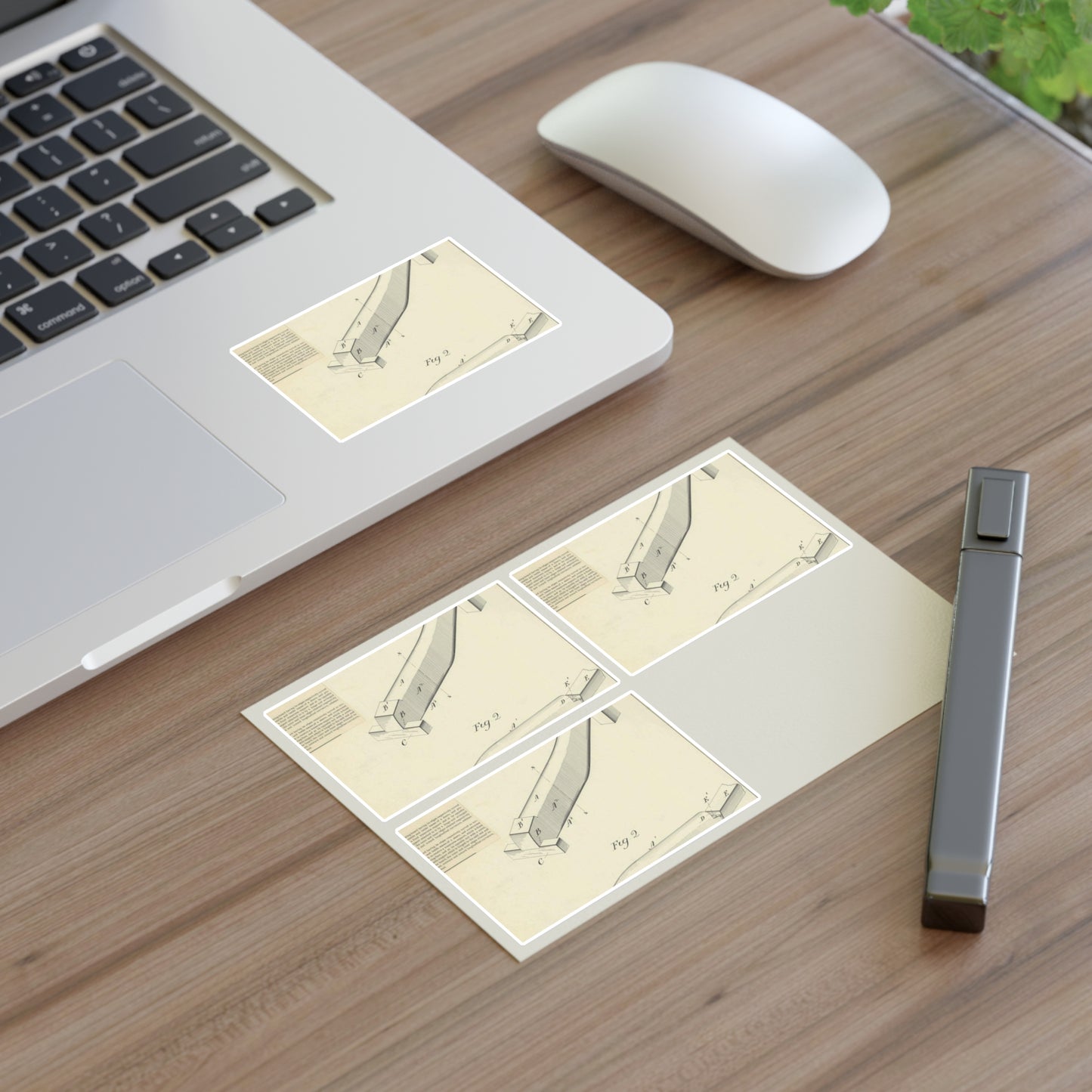 Patent drawing - for S. Boone's Ironing Board Public domain  image Laminated UV Protective Vinyl Stickers