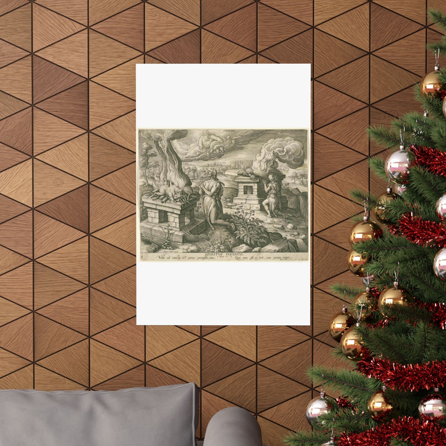 Offer van Abel: de gave van godsdienstigheid High Quality Matte Wall Art Poster for Home, Office, Classroom