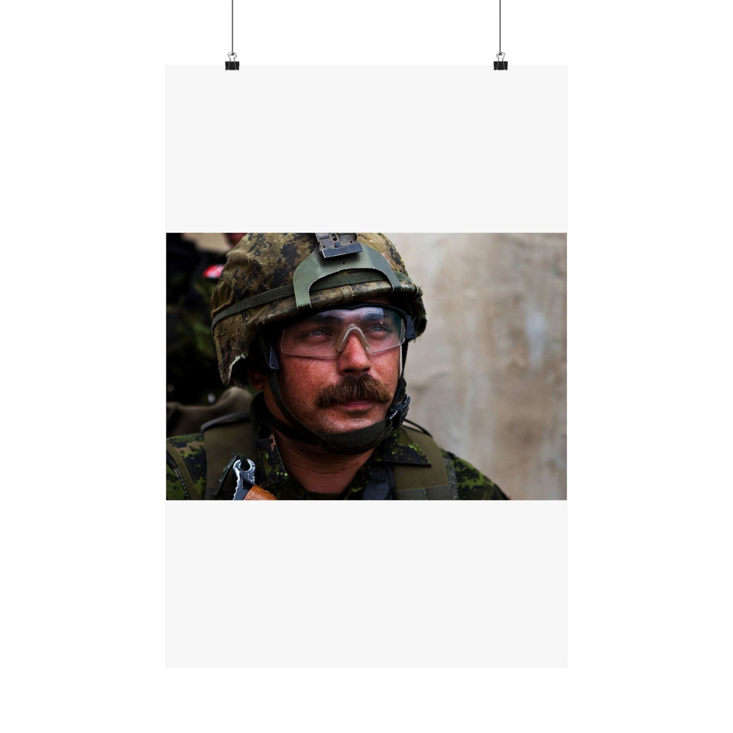 Cpl. Dean Disotell, a heavy-machine gunner with Company High Quality Matte Wall Art Poster for Home, Office, Classroom