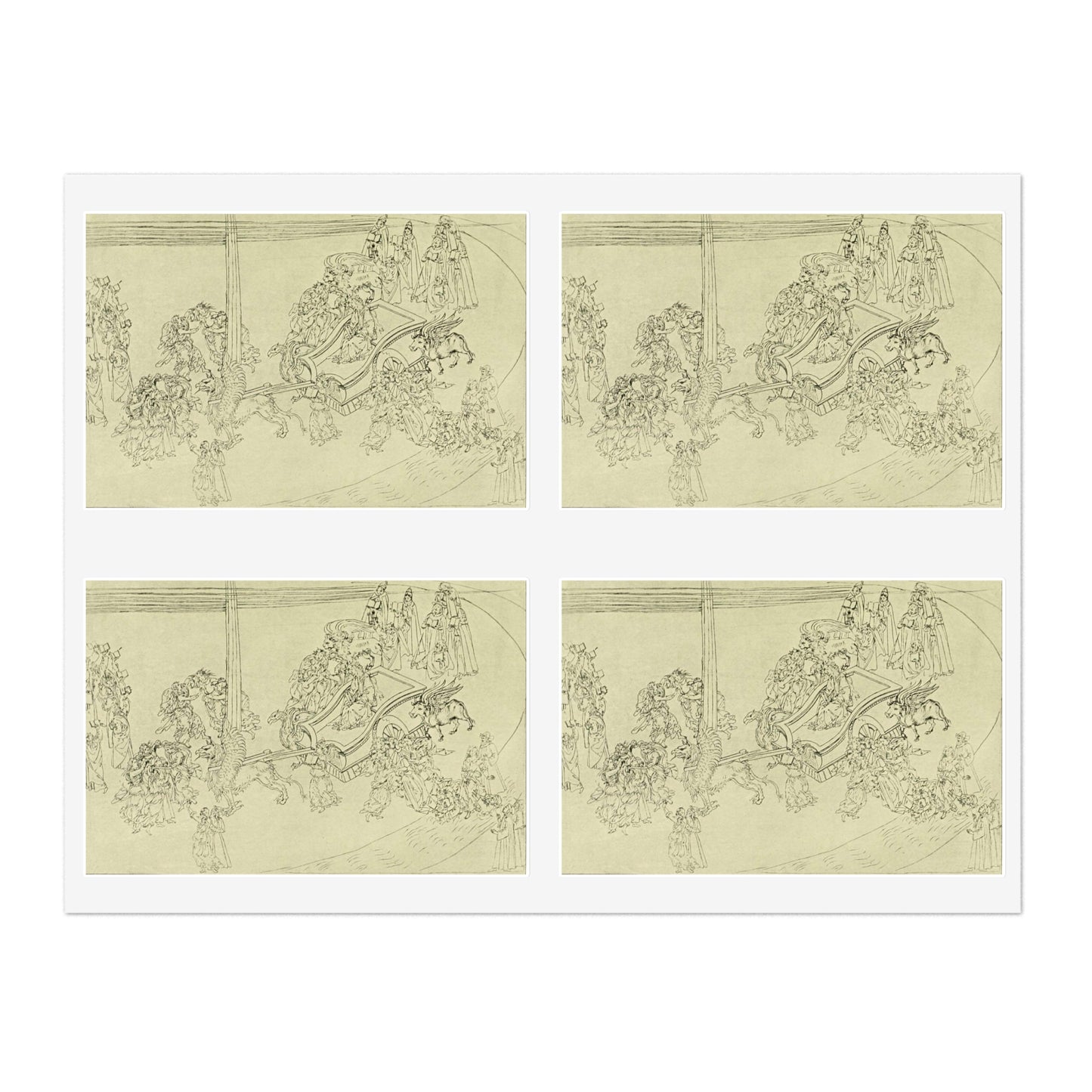 Aubrey Beardsley - The Savoy (1896) (14595714190) Laminated UV Protective Vinyl Stickers