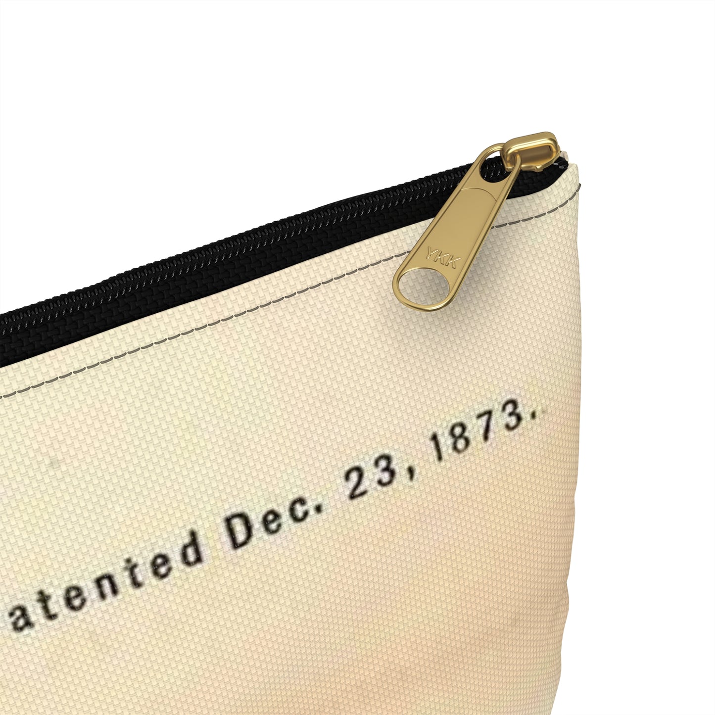 Patent Case File No. 145,924, Improvement in Sieves, Inventor- George Wright. - DPLA - a7a17ded40bdce4ed8e081156174bb00 (page 16) Large Organizer Pouch with Black Zipper