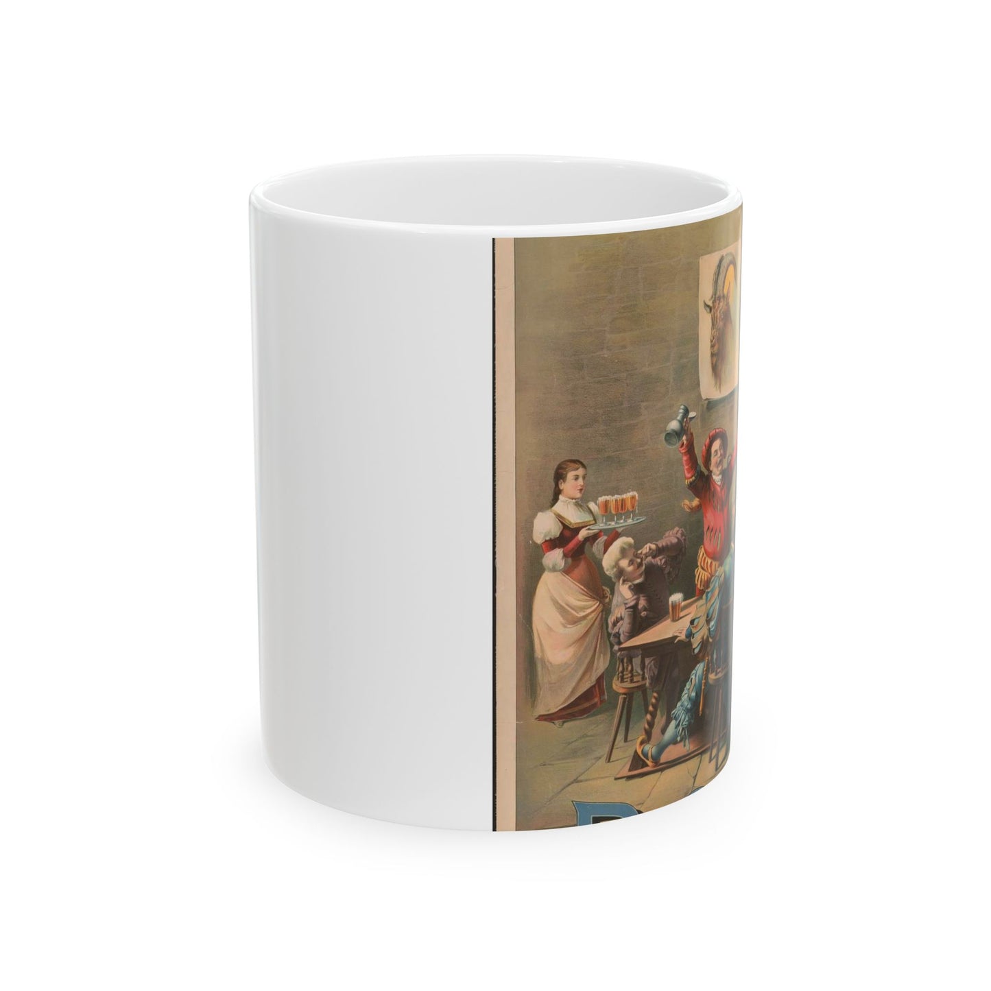 Bock, "Auerbach's keller" - Print, Library of Congress collection Beautiful Novelty Ceramic Coffee Mug 11oz