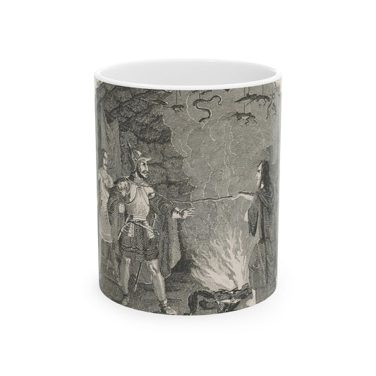 Twee soldaten in de hut van een alchemist Beautiful Novelty Ceramic Coffee Mug 11oz