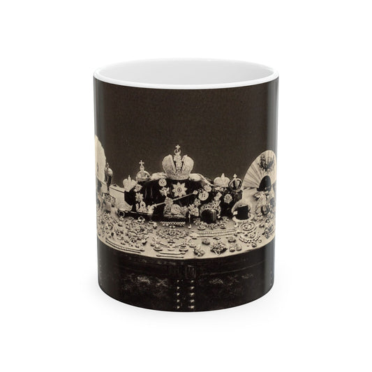 Jewels of the House of the Romanovs.Catalog of Academician A. Fersman. Beautiful Novelty Ceramic Coffee Mug 11oz