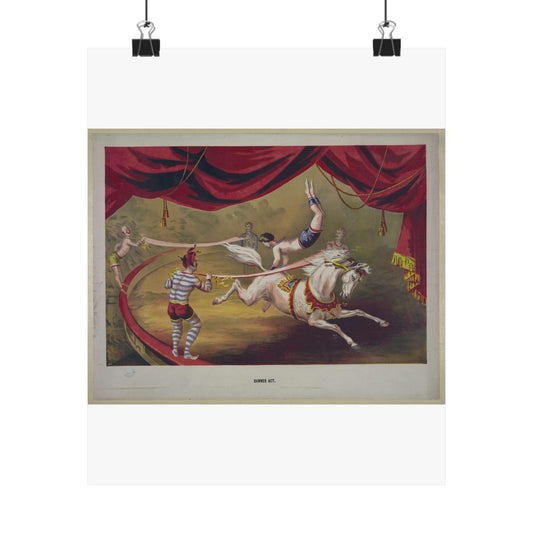Banner act - Print, Library of Congress collection High Quality Matte Wall Art Poster for Home, Office, Classroom