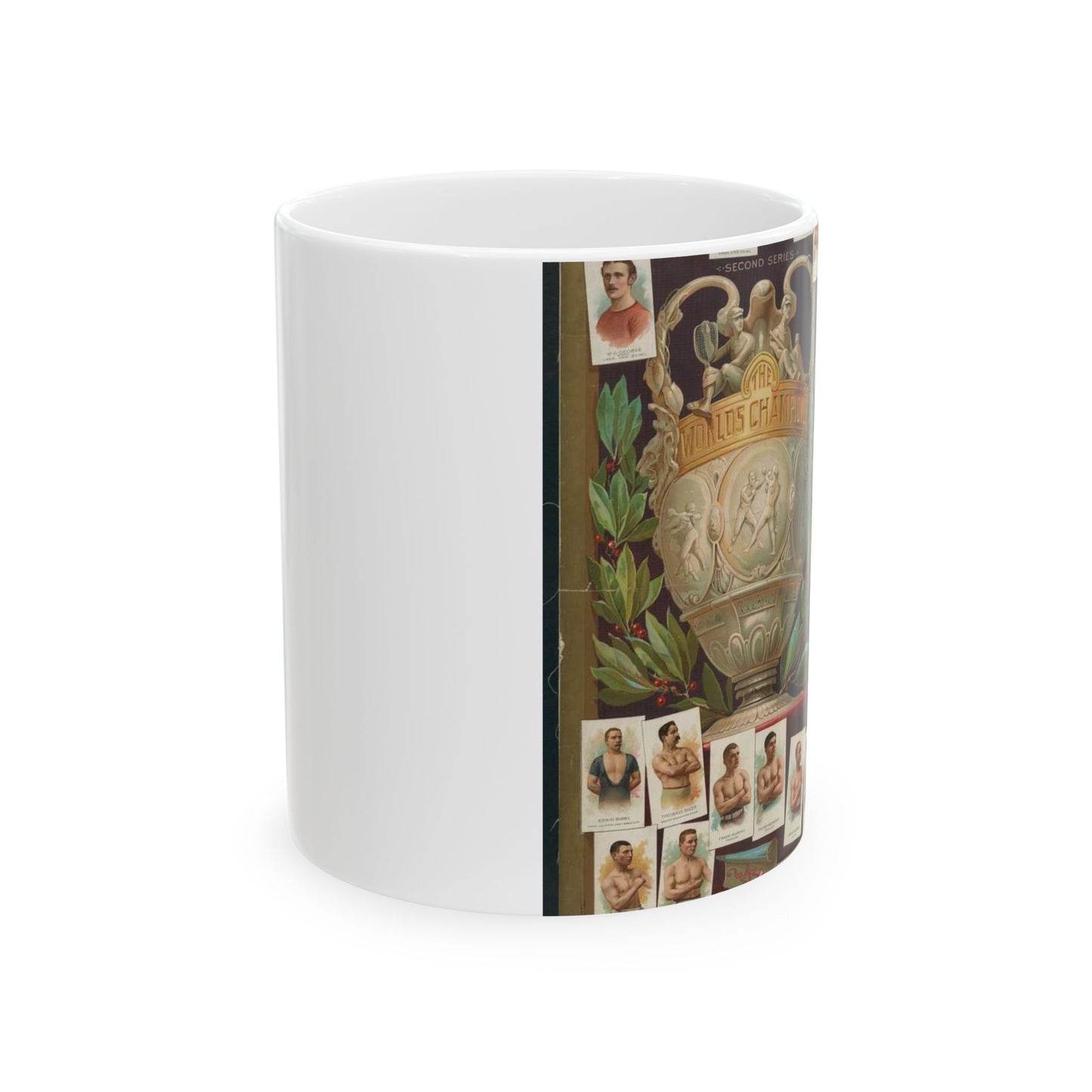 Allen & Ginter. Richmond, Virginia Richmond straight cut no. 1 cigarettes Virginia brights. The worlds champions second series Beautiful Novelty Ceramic Coffee Mug 11oz