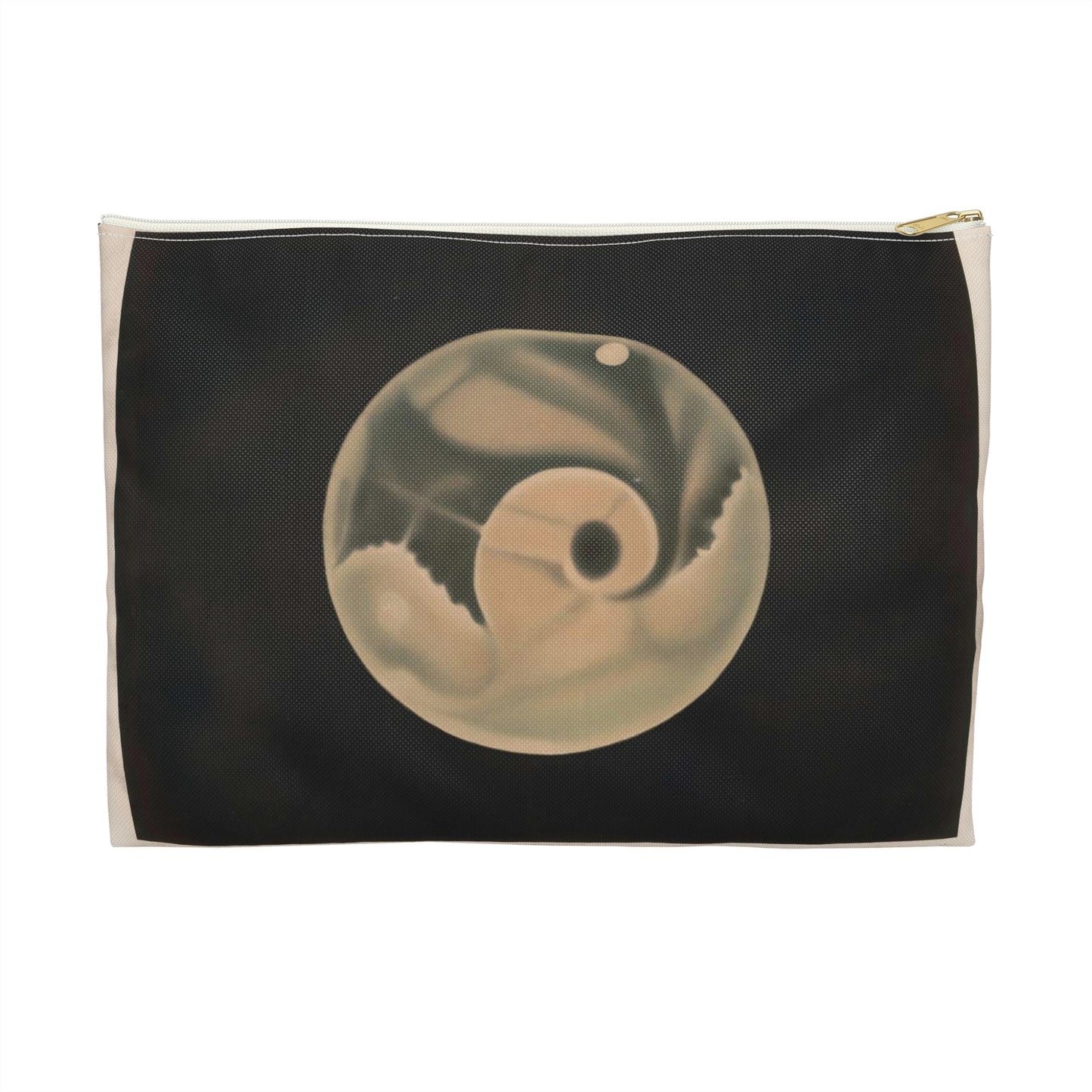 The planet Mars, observed September 3, 1877, at 11h. 55m. P.M Large Organizer Pouch with Black Zipper