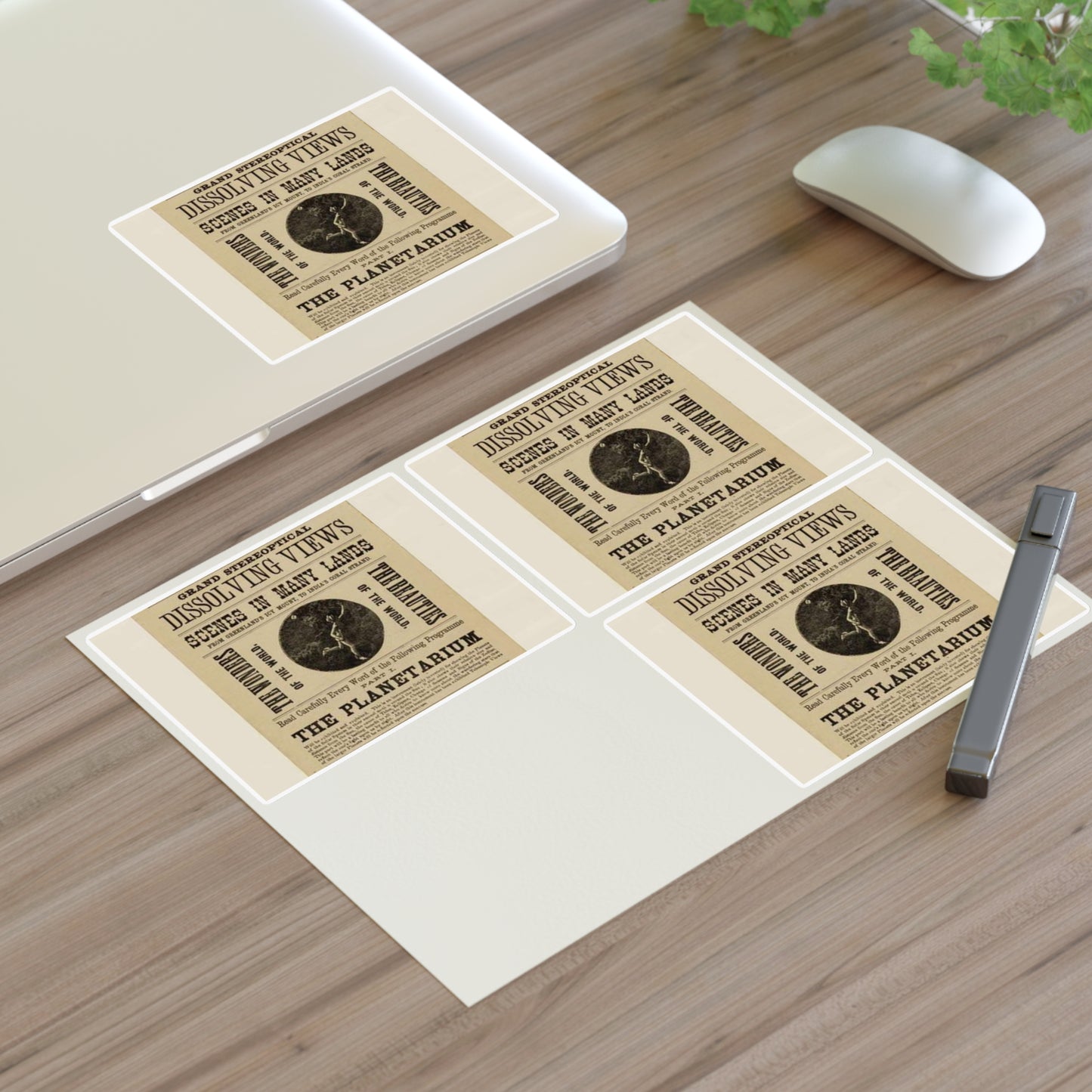 5th annual tour, B.A. Bamber's great dime show Laminated UV Protective Vinyl Stickers