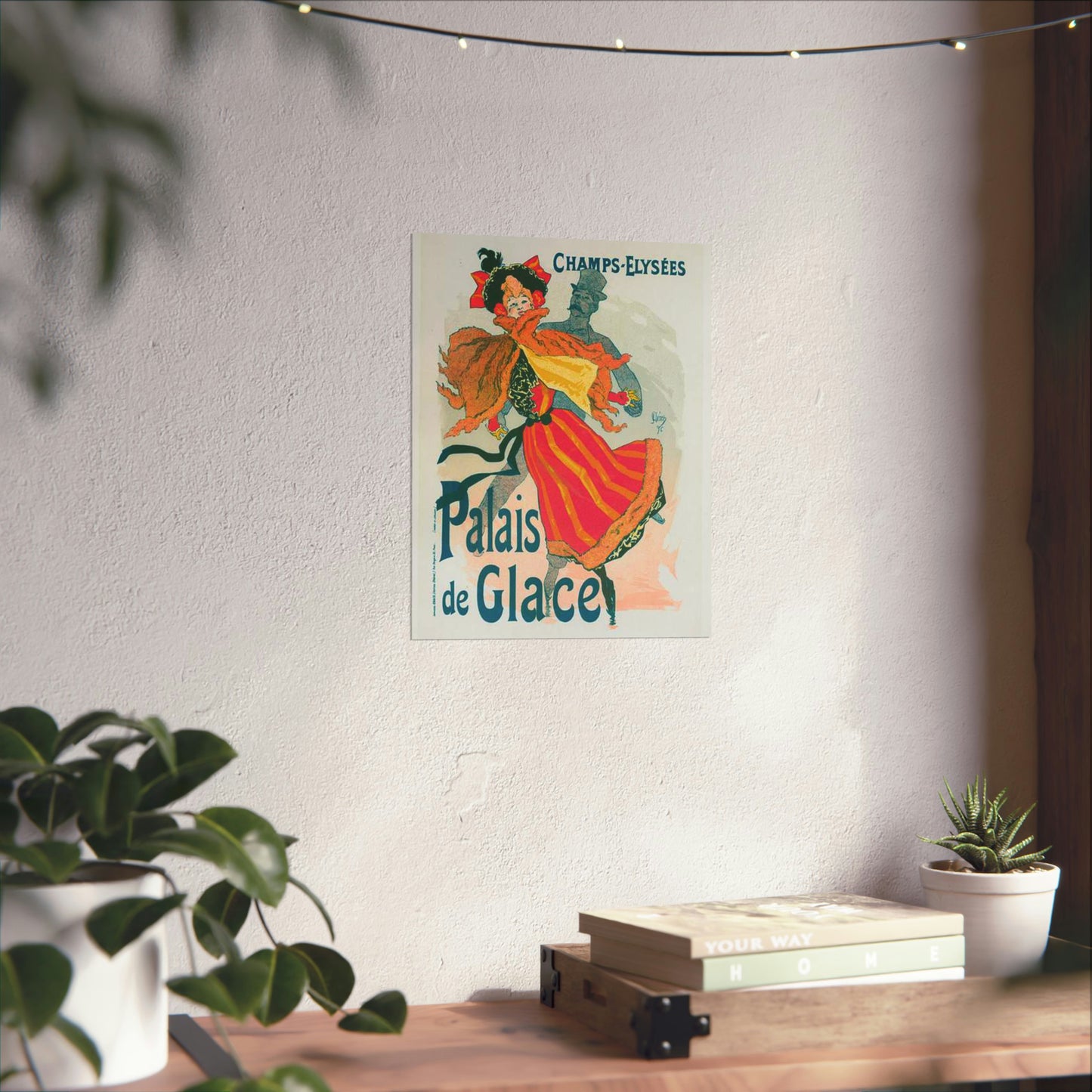 Nouvelle affiche pour le "Palais de Glace". High Quality Matte Wall Art Poster for Home, Office, Classroom