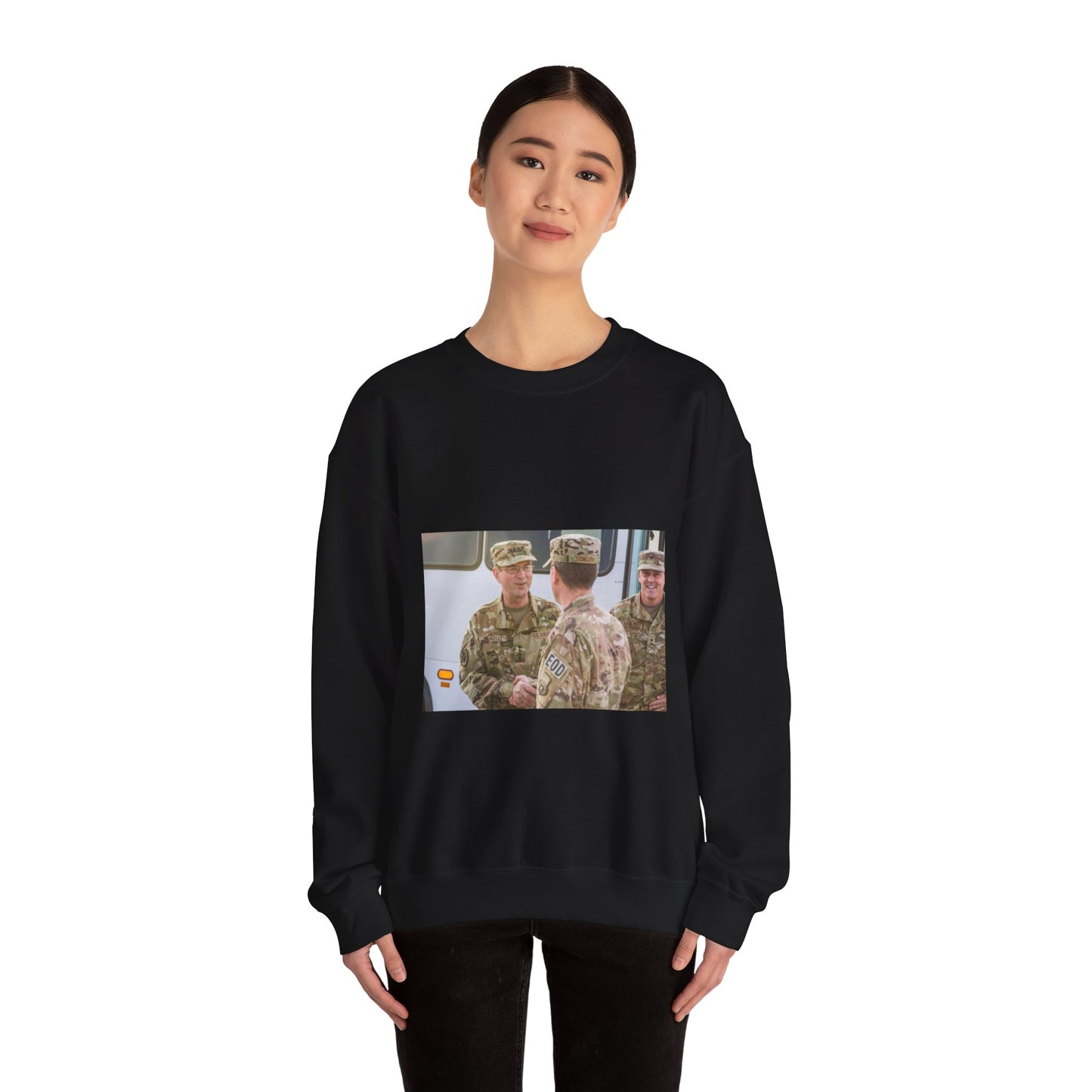 U.S. Air Force Gen. Joseph L. Lengyel, Chief of the Black Heavy Blend Adult Crew Neck SweatShirt