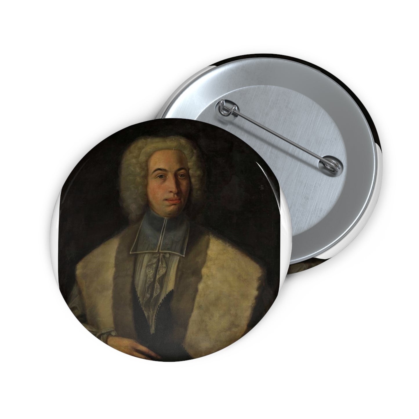 Ph. Engelhard - Portret van Arnold Schuil van Walhorn jr. - 1000997 - Bonnefanten Museum Pin Buttons with Crisp Design