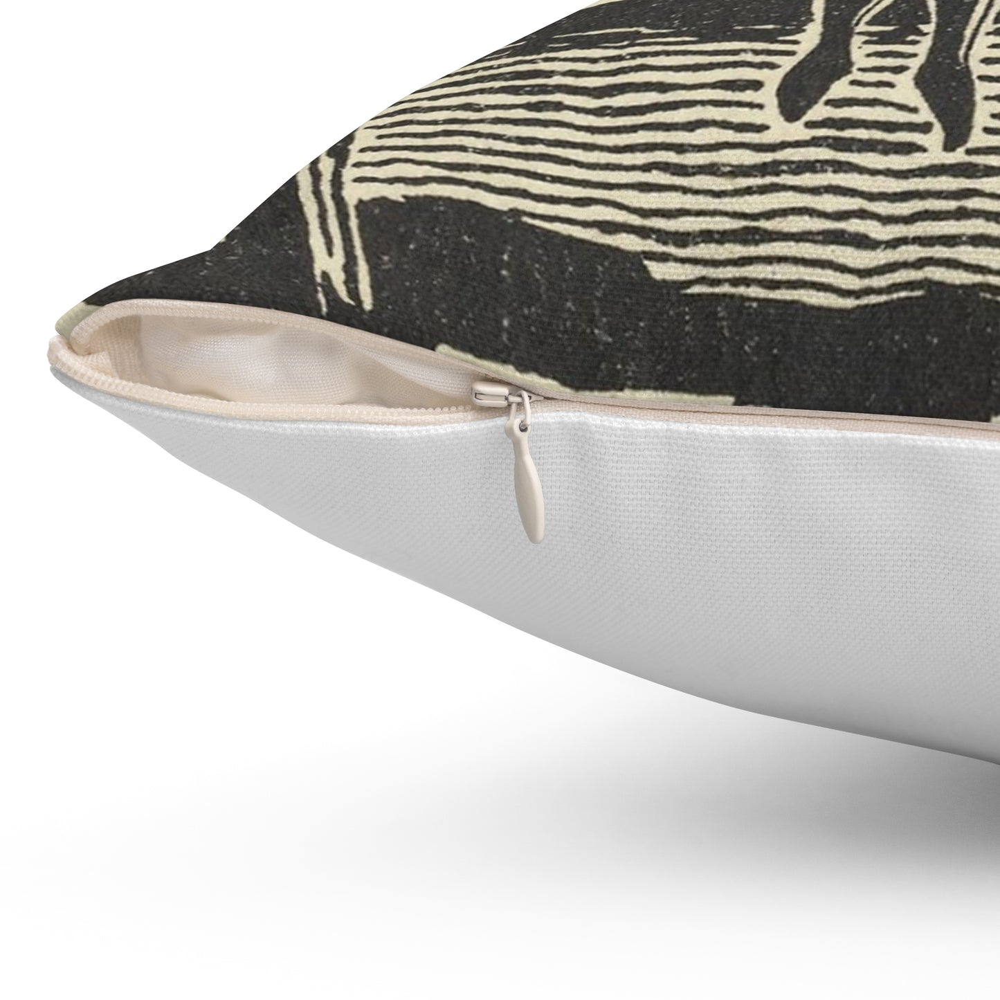 Georges Goury by Georges Demeufe (about 1900) Decorative Accent Square Pillow