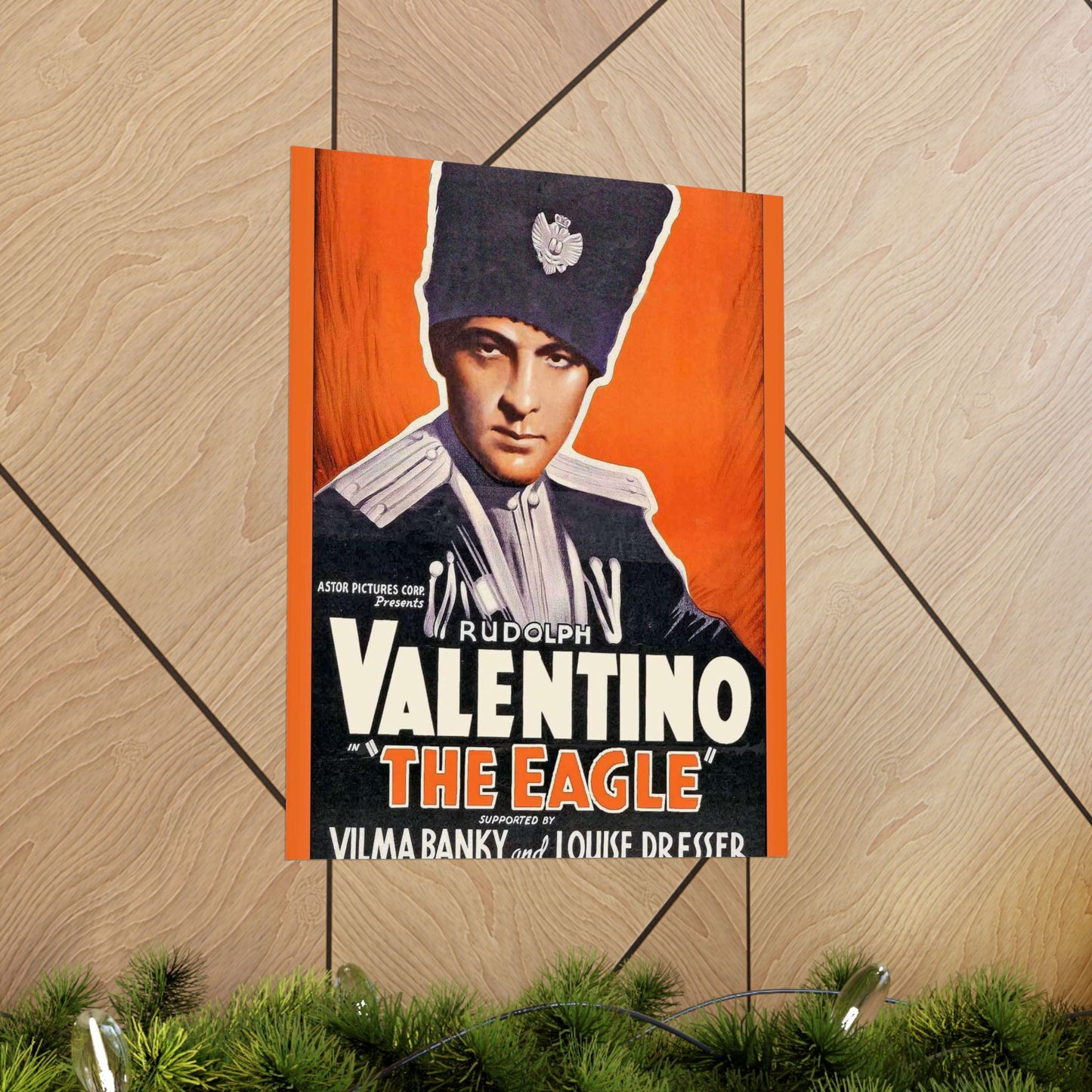 The-Eagle-1925-Rudolph-Valentino High Quality Matte Wall Art Poster for Home, Office, Classroom