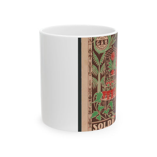 Flower pot stands sold here - Public domain  engraving Beautiful Novelty Ceramic Coffee Mug 11oz