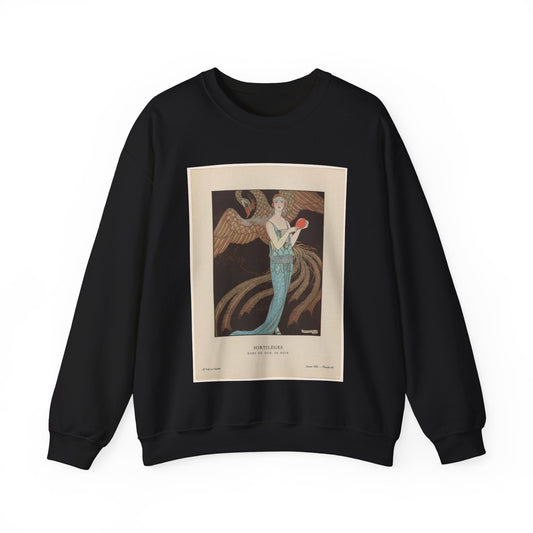 Gazette du Bon Ton, 1922 - No. 9 : Sortilèges / Robe du soir, de Beer Black Heavy Blend Adult Crew Neck SweatShirt