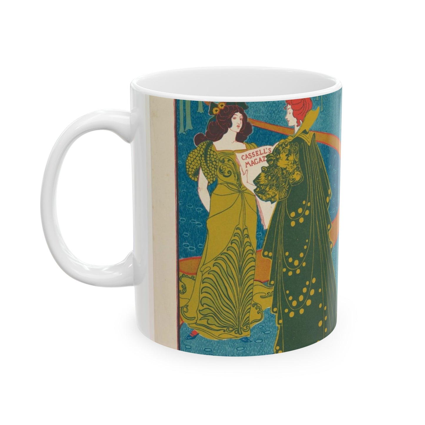 Louis Rhead - Cassell's Magazine: December Beautiful Novelty Ceramic Coffee Mug 11oz